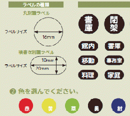 カラーオーダーラベル